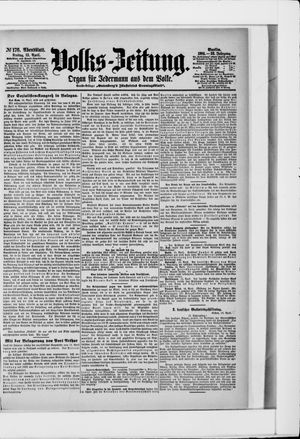 Volks-Zeitung vom 15.04.1904