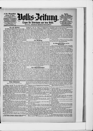Volks-Zeitung vom 19.04.1904