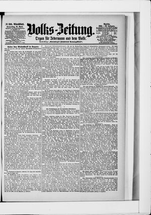 Volks-Zeitung vom 21.04.1904