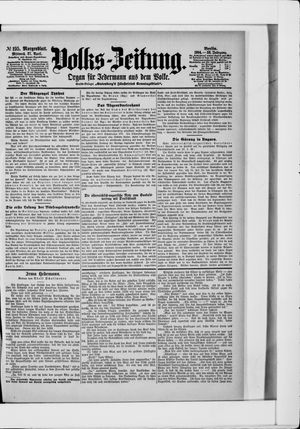 Volks-Zeitung vom 27.04.1904