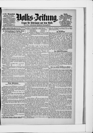 Volks-Zeitung vom 30.04.1904