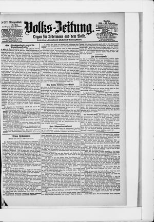 Volks-Zeitung vom 10.05.1904