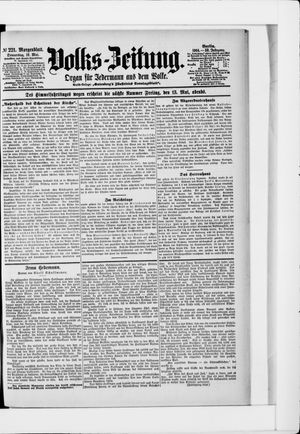 Volks-Zeitung vom 12.05.1904