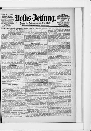Volks-Zeitung vom 14.05.1904