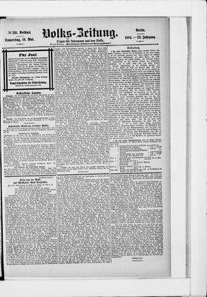 Volks-Zeitung vom 19.05.1904