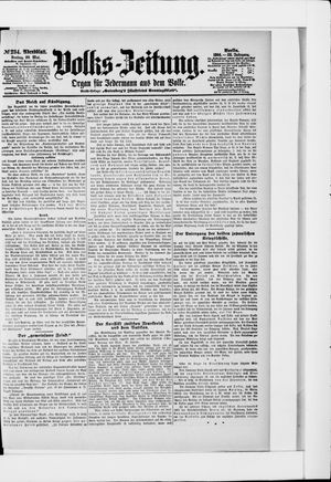 Volks-Zeitung vom 20.05.1904