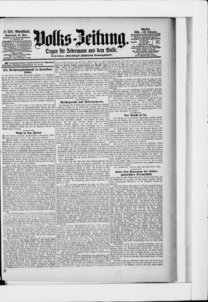 Volks-Zeitung vom 21.05.1904