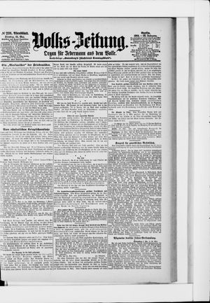 Volks-Zeitung vom 24.05.1904