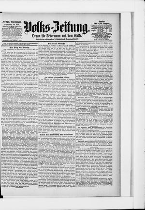 Volks-Zeitung vom 28.05.1904