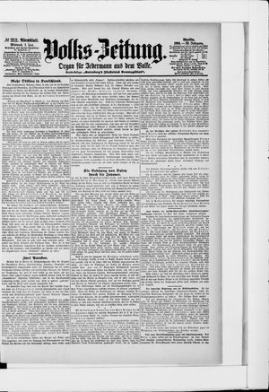 Volks-Zeitung vom 01.06.1904