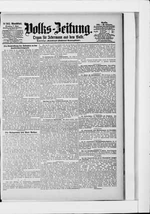 Volks-Zeitung vom 07.06.1904