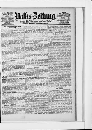 Volks-Zeitung vom 08.06.1904