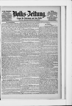 Volks-Zeitung vom 10.06.1904
