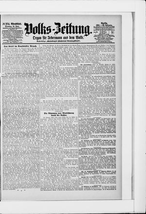 Volks-Zeitung vom 14.06.1904