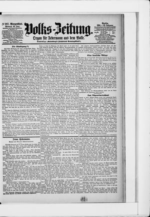 Volks-Zeitung vom 22.06.1904