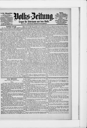 Volks-Zeitung vom 24.06.1904