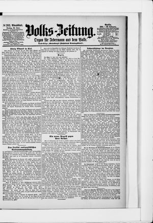 Volks-Zeitung vom 24.06.1904