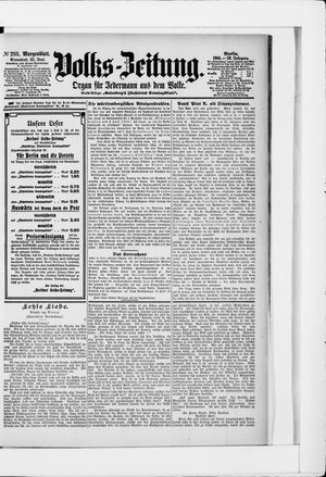 Volks-Zeitung vom 25.06.1904
