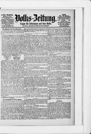 Volks-Zeitung vom 27.06.1904