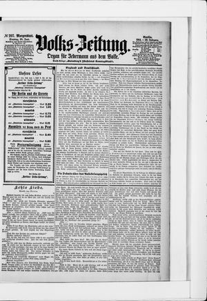 Volks-Zeitung vom 28.06.1904