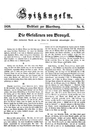 Spitzkugeln vom 29.11.1850