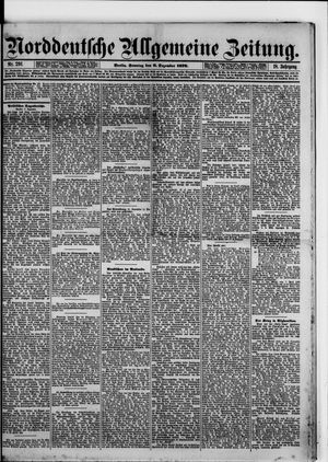 Norddeutsche allgemeine Zeitung vom 08.12.1878