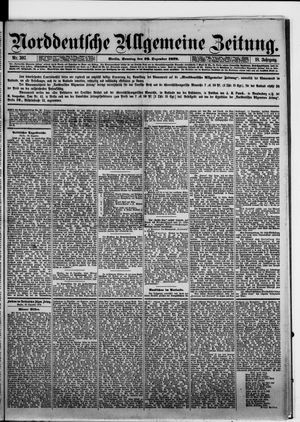 Norddeutsche allgemeine Zeitung vom 29.12.1878