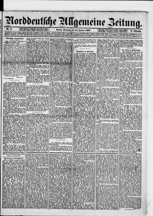 Norddeutsche allgemeine Zeitung vom 14.01.1879