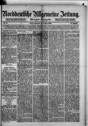 Norddeutsche allgemeine Zeitung on Mar 8, 1879