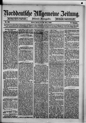 Norddeutsche allgemeine Zeitung on Mar 28, 1879