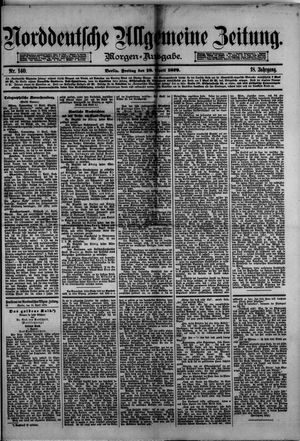 Norddeutsche allgemeine Zeitung on Apr 18, 1879