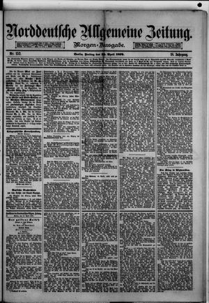 Norddeutsche allgemeine Zeitung on Apr 25, 1879