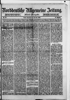 Norddeutsche allgemeine Zeitung vom 10.05.1879