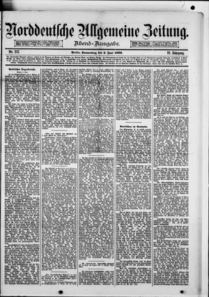 Norddeutsche allgemeine Zeitung vom 05.06.1879