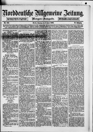 Norddeutsche allgemeine Zeitung vom 08.06.1879