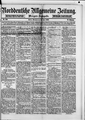 Norddeutsche allgemeine Zeitung on Jun 25, 1879