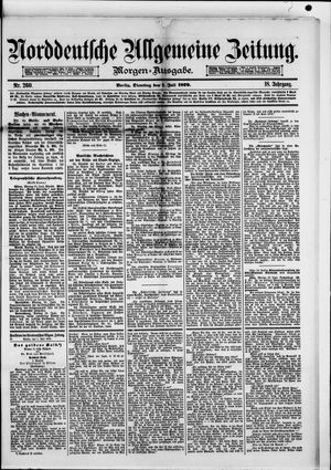 Norddeutsche allgemeine Zeitung on Jul 1, 1879