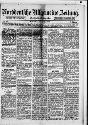 Norddeutsche allgemeine Zeitung vom 02.07.1879