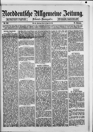Norddeutsche allgemeine Zeitung on Jul 4, 1879