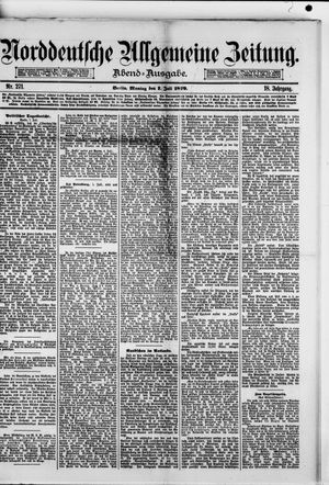 Norddeutsche allgemeine Zeitung vom 07.07.1879
