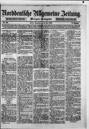 Norddeutsche allgemeine Zeitung on Jul 12, 1879