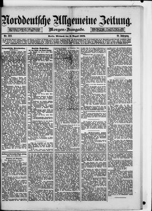 Norddeutsche allgemeine Zeitung vom 06.08.1879