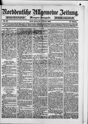 Norddeutsche allgemeine Zeitung on Oct 3, 1879
