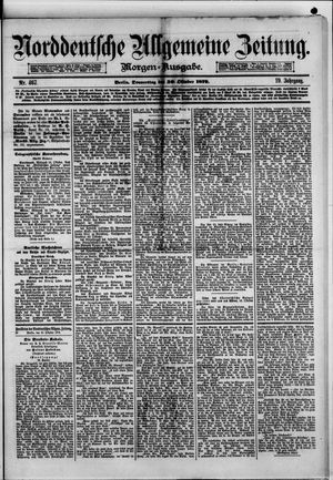 Norddeutsche allgemeine Zeitung vom 30.10.1879