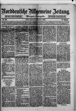 Norddeutsche allgemeine Zeitung vom 07.12.1879