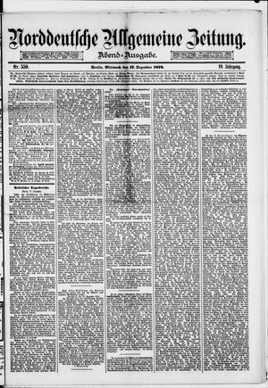 Norddeutsche allgemeine Zeitung vom 17.12.1879