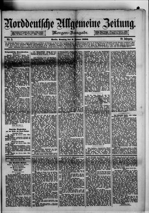 Norddeutsche allgemeine Zeitung vom 04.01.1880