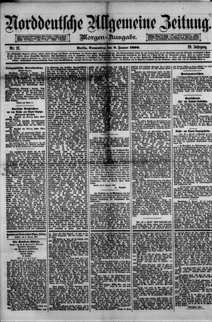 Norddeutsche allgemeine Zeitung vom 08.01.1880