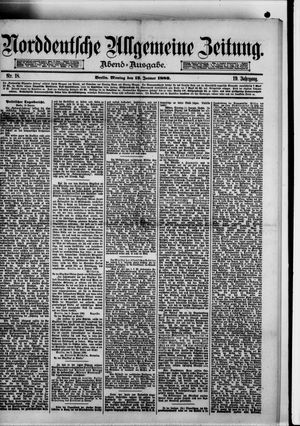 Norddeutsche allgemeine Zeitung vom 12.01.1880