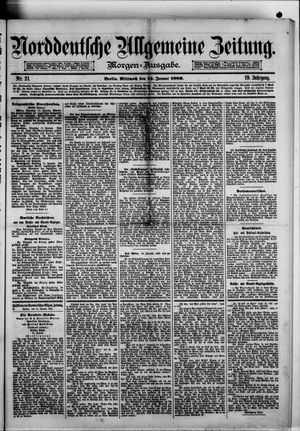 Norddeutsche allgemeine Zeitung vom 14.01.1880